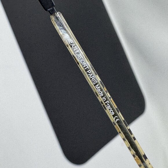 Jean Lafont Eyeglasses Rococo 017 black Leopard Signature Print  50 [] 20-140 - Picture 5 of 16